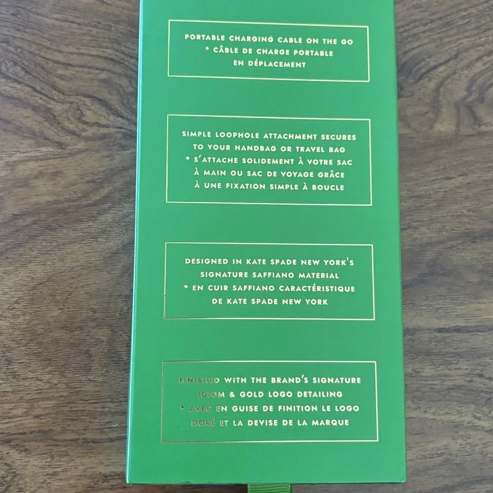 Kate Spade New York Portable Charger Lightning Cable - Lets‎ Connect New